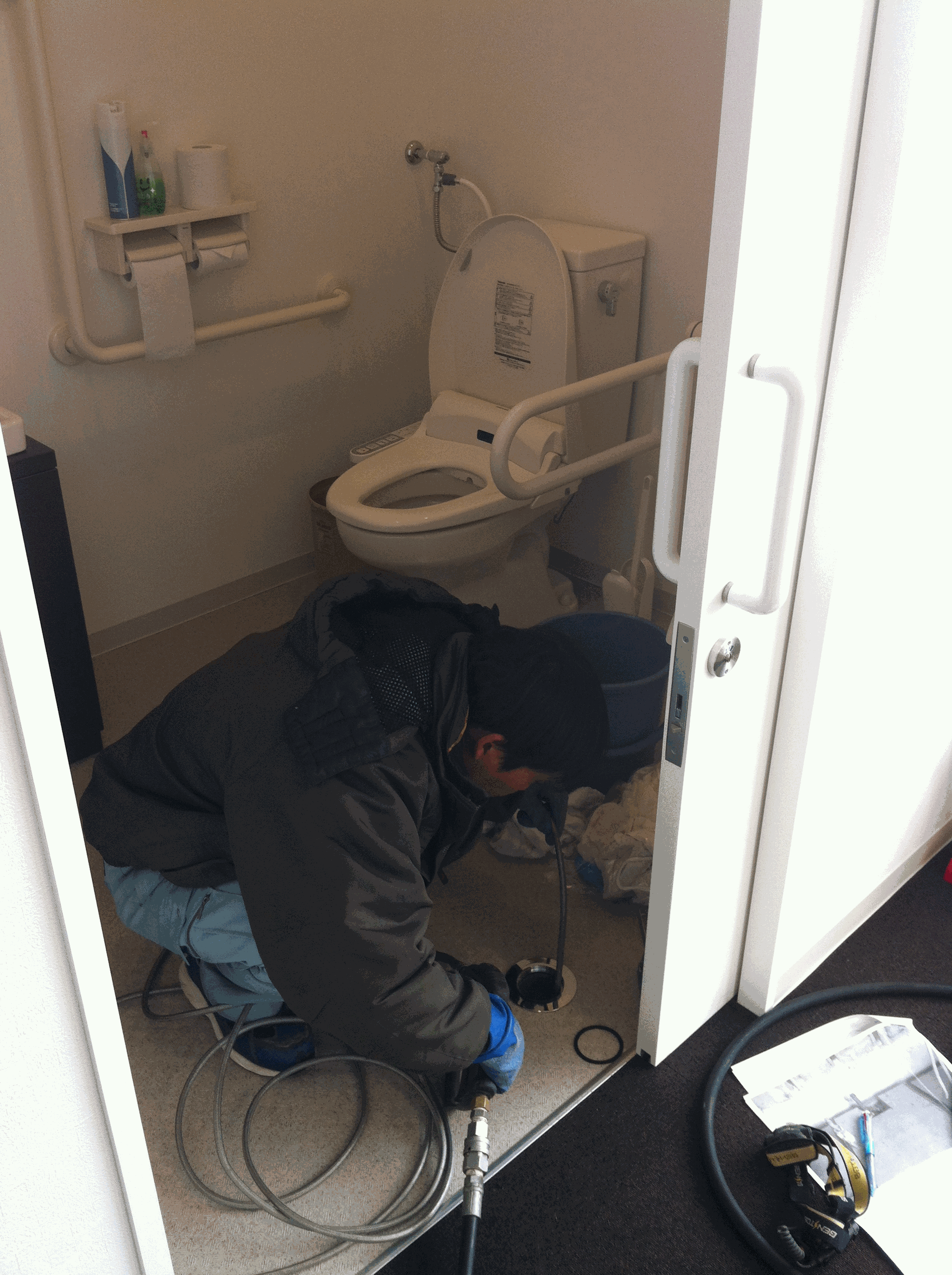 札幌 排水管高圧洗浄、カメラ調査、水廻りの修理 株式会社北翔工業